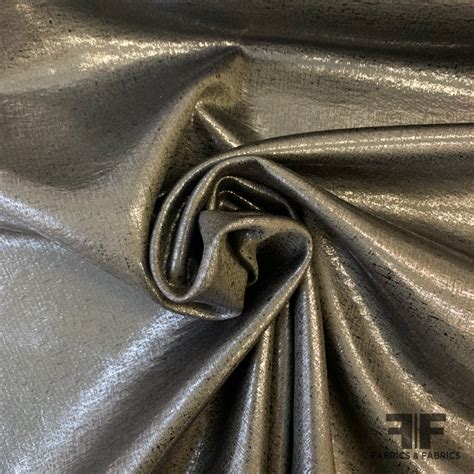 Metallic Neoprene Fabric 